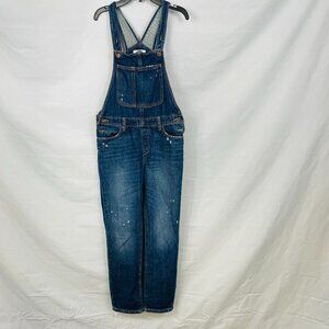 Old Navy Distressed Kids Denim Overalls Size XL (12)